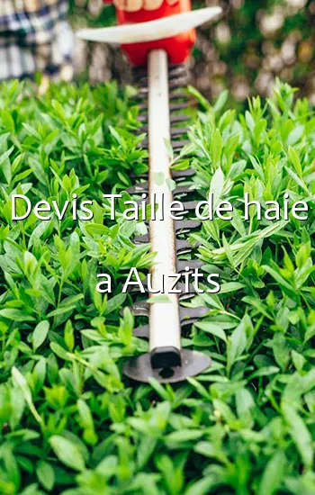 Devis Taille de haie a Auzits