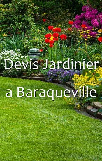 Devis Jardinier a Baraqueville