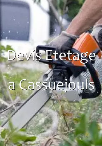 Devis Etetage a Cassuejouls
