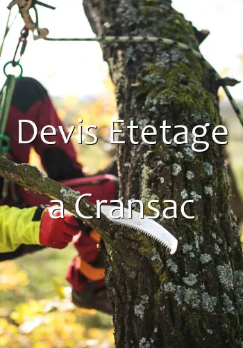 Devis Etetage a Cransac