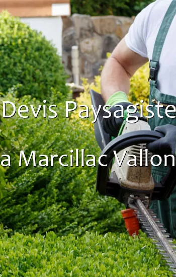 Devis Paysagiste a Marcillac Vallon
