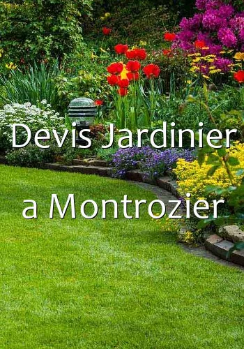 Devis Jardinier a Montrozier