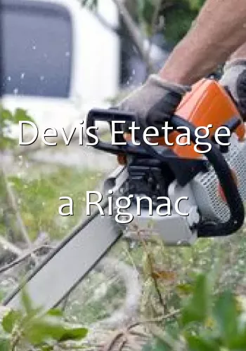 Devis Etetage a Rignac
