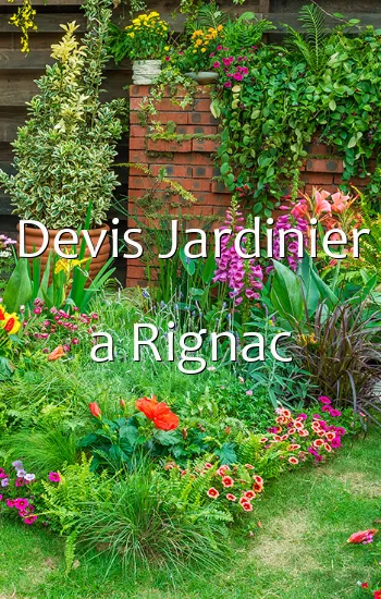 Devis Jardinier a Rignac
