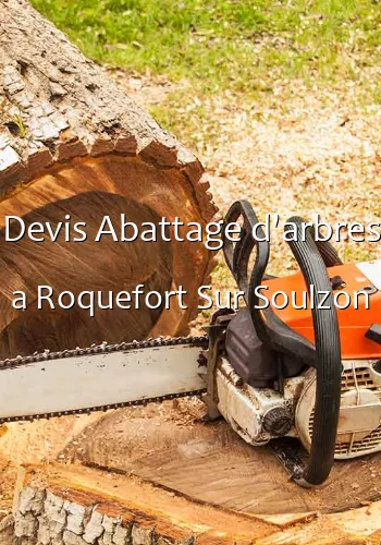 Devis Abattage d'arbres a Roquefort Sur Soulzon