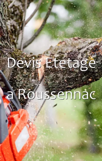 Devis Etetage a Roussennac